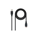 10.01.1101-BK CONEXION USB TIPO A MICRO USB 3.0 1.00 mtrs
