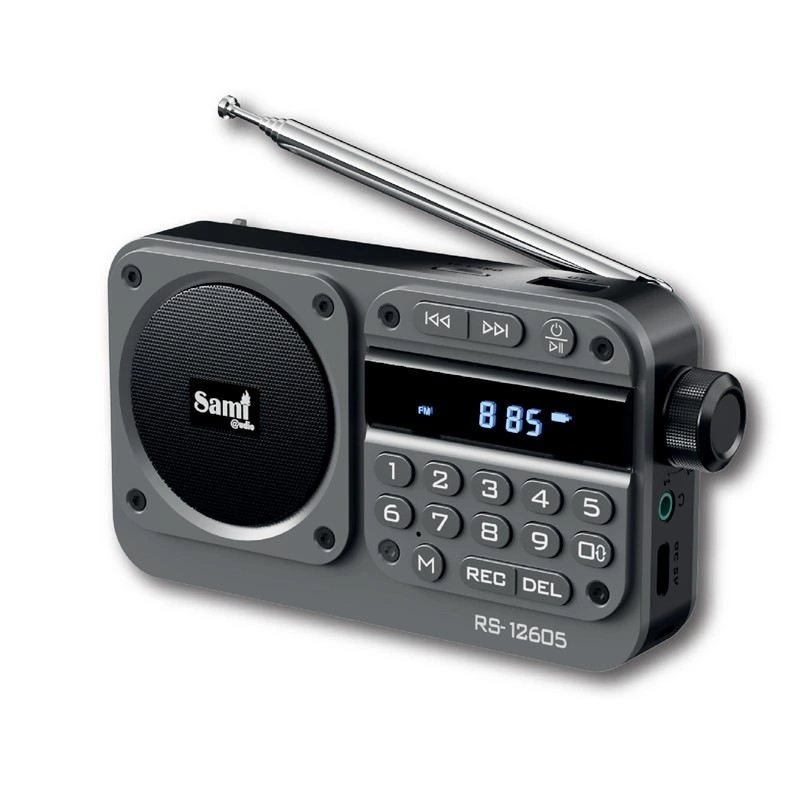 [RS-12605] RS-12605 RADIO PORTATIL DIGITAL FM/REC/BT/MICRO SD SAMI